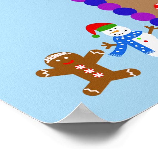 Gingerbrood House #1 Poster (Hoek)