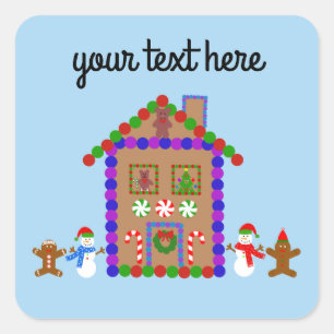 Gingerbrood House #1 Stickers