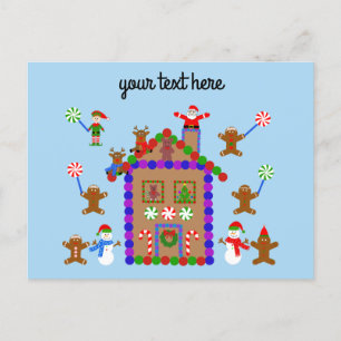 Gingerbrood House #2 Briefkaart