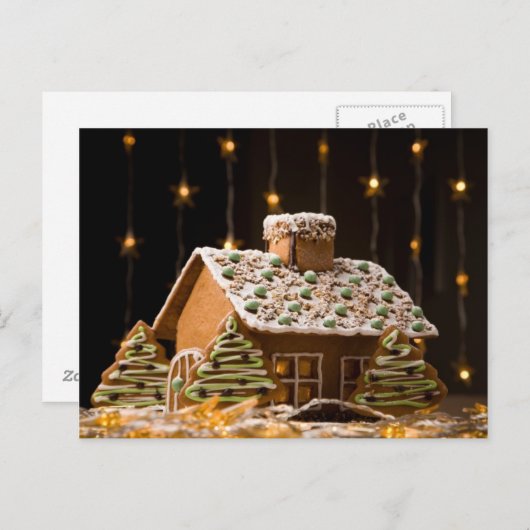 Gingerbrood House 2 Briefkaart (Voorkant / Achterkant)