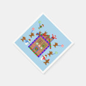 Gingerbrood House #2 Napkins Servet (Hoek)