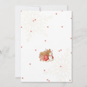 Gingerbrood House Birthday Party Invitation Kaart (Achterkant)