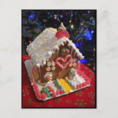 Gingerbrood House Briefkaart (Voorkant)