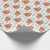 Gingerbrood House Cadeaupapier (Hoek)