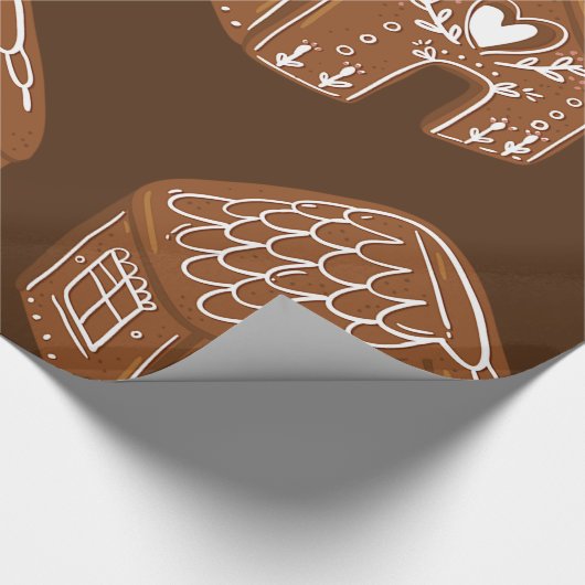Gingerbrood House Cadeaupapier (Hoek)