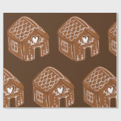 Gingerbrood House Cadeaupapier (Vlak)