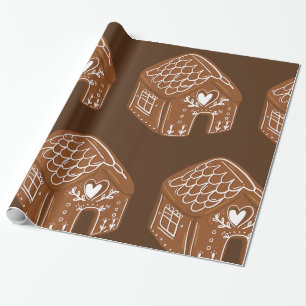 Gingerbrood House Cadeaupapier
