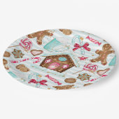 Gingerbrood House Cookies Snoep Paper Bord (Gekanteld)