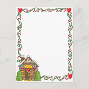 Gingerbrood House Corner Briefkaart