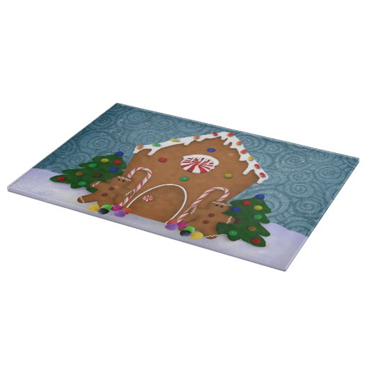 Gingerbrood House Cutting Board Snijplank (Hoek)