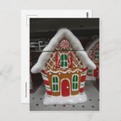 Gingerbrood House Decoration Briefkaart (Voorkant / Achterkant)