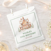 Gingerbrood House Decorting Birthday Party Bedankzakje (Geknipt)