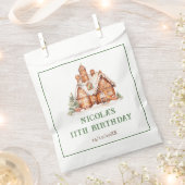 Gingerbrood House Decorting Birthday Party Bedankzakje (Geknipt)