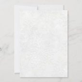 Gingerbrood House Decorting Party Kaart (Achterkant)