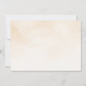 Gingerbrood House Decorting Party Kaart (Achterkant)