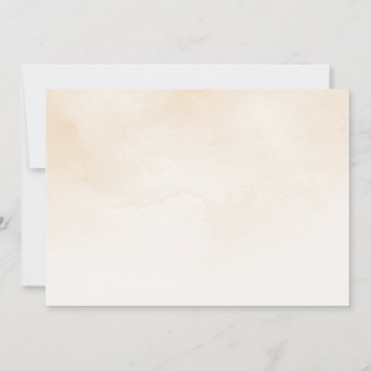 Gingerbrood House Decorting Party Kaart (Achterkant)