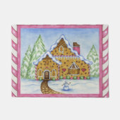 Gingerbrood House Doormat Deurmat (Voorkant)