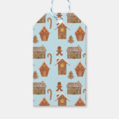 Gingerbrood House en Gingerbrood Koekjes Cadeaulabel (Voorkant)