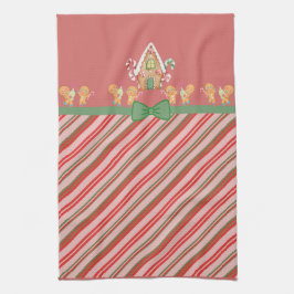 Gingerbrood House en Gingerbrood Mannen Theedoek