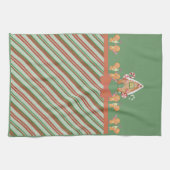 Gingerbrood House en Gingerbrood Men Kitchen Towe Theedoek (Horizontaal)