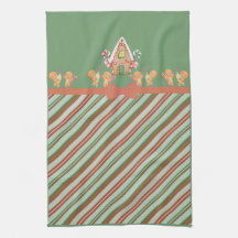 Gingerbrood House en Gingerbrood Men Kitchen Towe