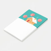 Gingerbrood House en Lollipops Post-it® Notes (Schuin)