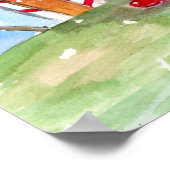 Gingerbrood House en Lollipops Poster (Hoek)