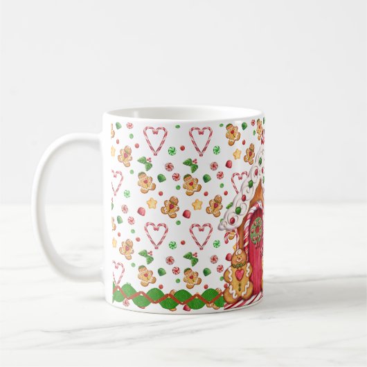 Gingerbrood House Gingerbrood Man Koffiemok (Links)