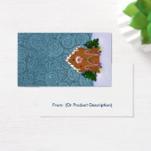 Gingerbrood House Hang Label Visitekaartjes (Bureau)
