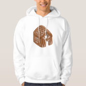 Gingerbrood House Hoodie (Voorkant)