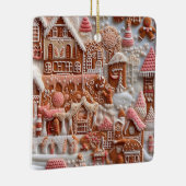 Gingerbrood House Keramisch Ornament (Rechts)