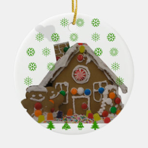 Gingerbrood House Keramisch Ornament