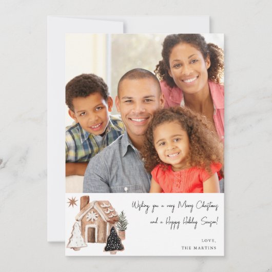 GingerBrood House & Kerstkoekjes V Note Photo (Voorkant)