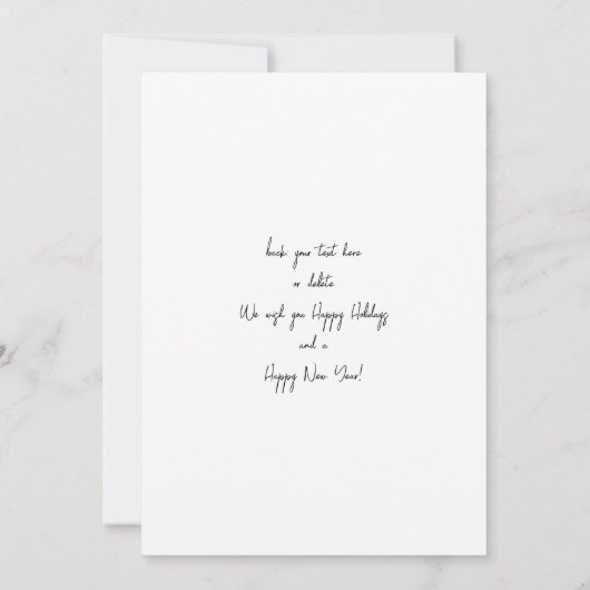 GingerBrood House & Kerstkoekjes V Note Photo (Achterkant)