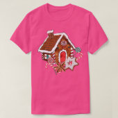 GingerBrood House Kerstny T-shirt (Design voorkant)