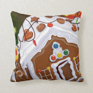 Gingerbrood House Kussen