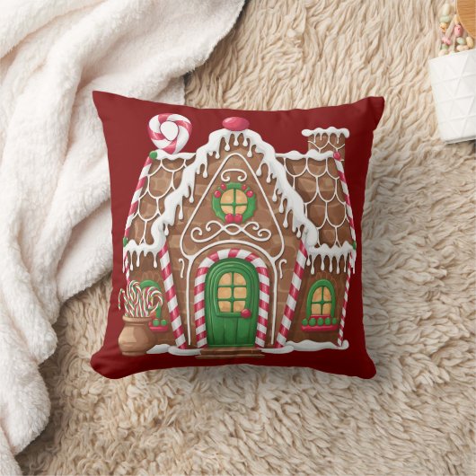 Gingerbrood House Kussen (Deken)