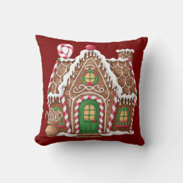 Gingerbrood House Kussen