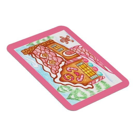 Gingerbrood House Magnet Magneet (Rechterzijde)