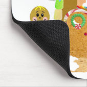Gingerbrood House Mousepad Muismat (Hoek)