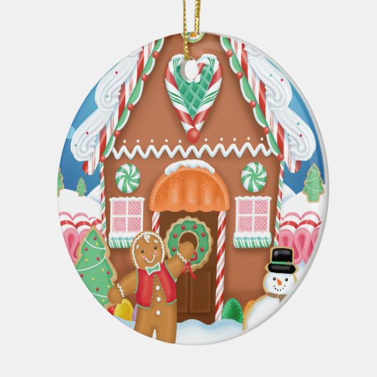 Gingerbrood House Ornament (Links)