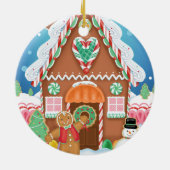 Gingerbrood House Ornament (Achterkant)