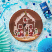 Gingerbrood House Paper Bord (Feest)