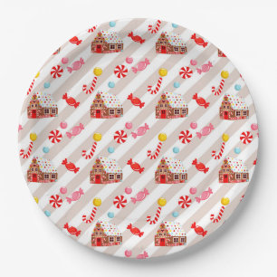 Gingerbrood House Party Paper Borden Papieren Bordje