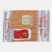 Gingerbrood House Personalized Kitchen Towel Theedoek (Horizontaal)