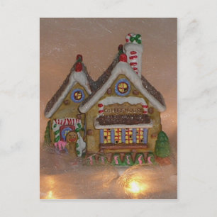 Gingerbrood House Porcelain Briefkaart