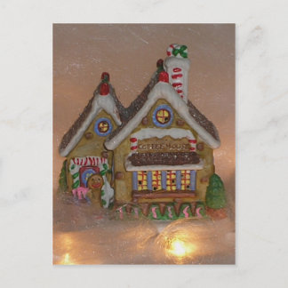 Gingerbrood House Porcelain Briefkaart