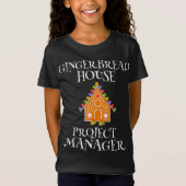 Gingerbrood House Projectmanager Decorting Bakin T-shirt (Voorkant)