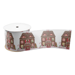 Gingerbrood House Satijnen Lint