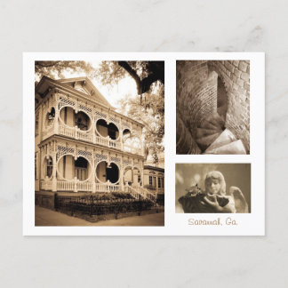 Gingerbrood House - Savannah, GA Briefkaart